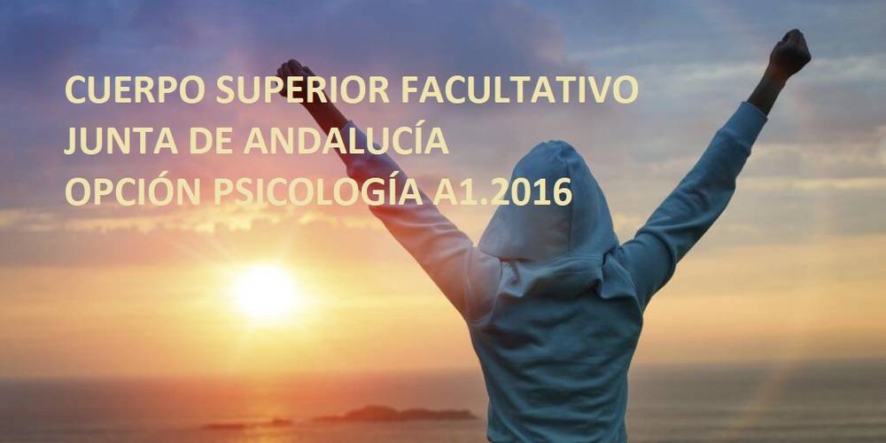 cuerpo superior facultativo psicología Andalucía